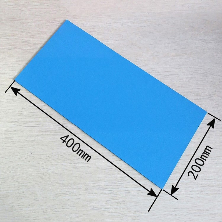2.5W/m-K Ultra Thin Thermal Silicone Pad 0.2mmT