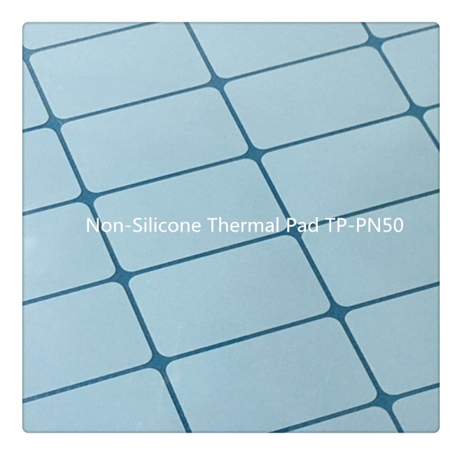 Non-silicon thermal conductive pad TP-PN50